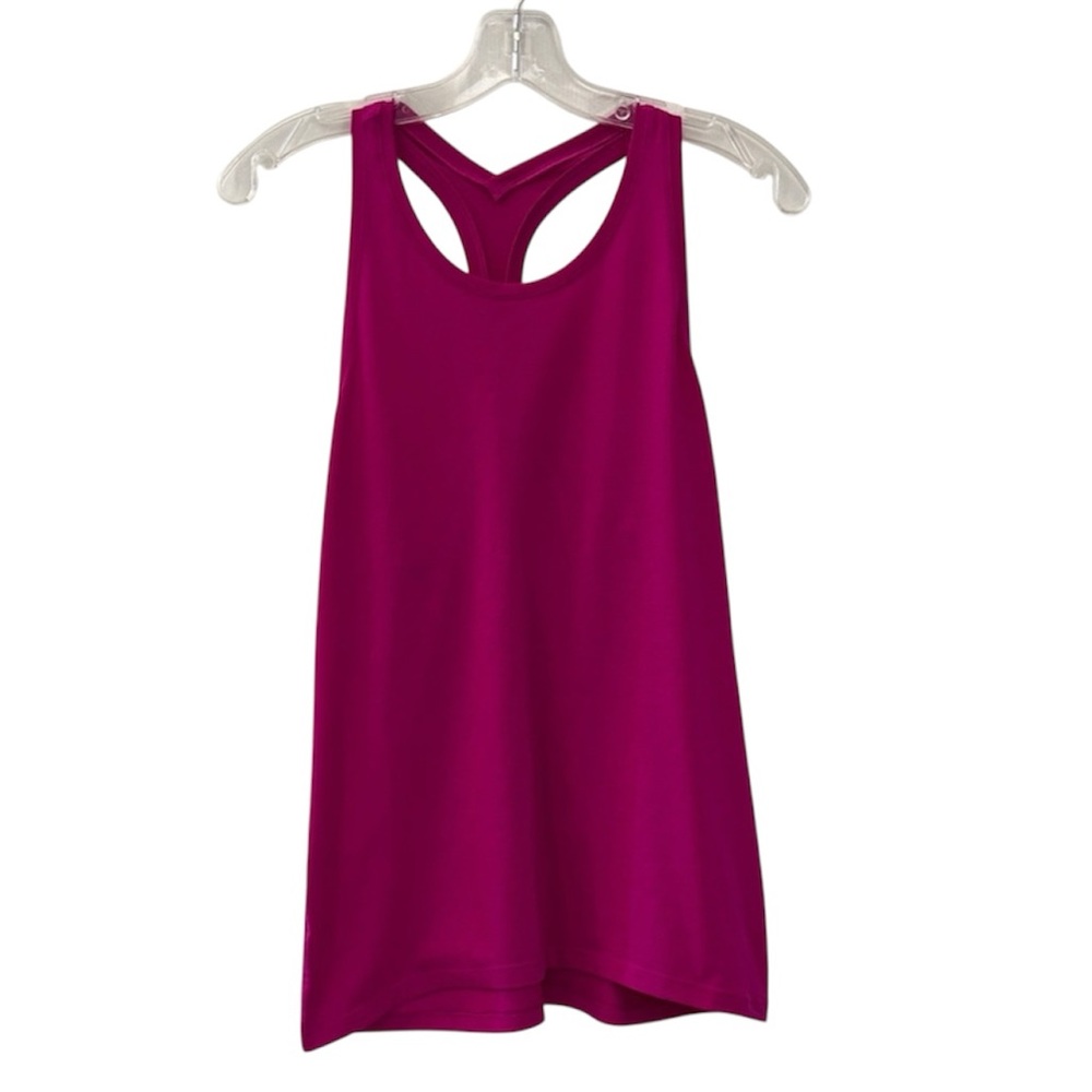 Athleta Hot Pink Racerback Tank Size Small